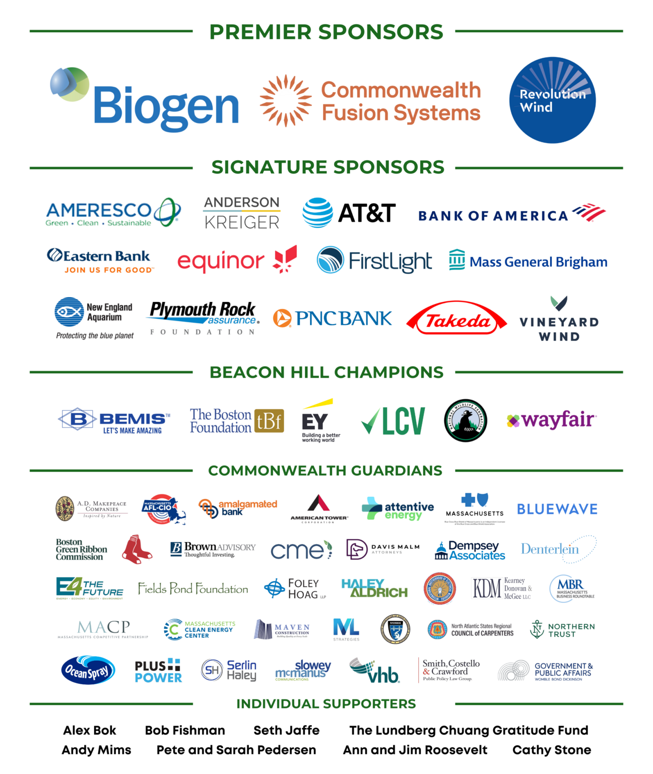 Earth Night 2022 Sponsors | The Environmental League of Massachusetts (ELM)